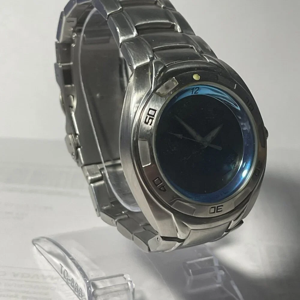 North Carolina Tar Heels NCAA Stainless-Steel Kaleido Watch by Fossil NEW (RARE)